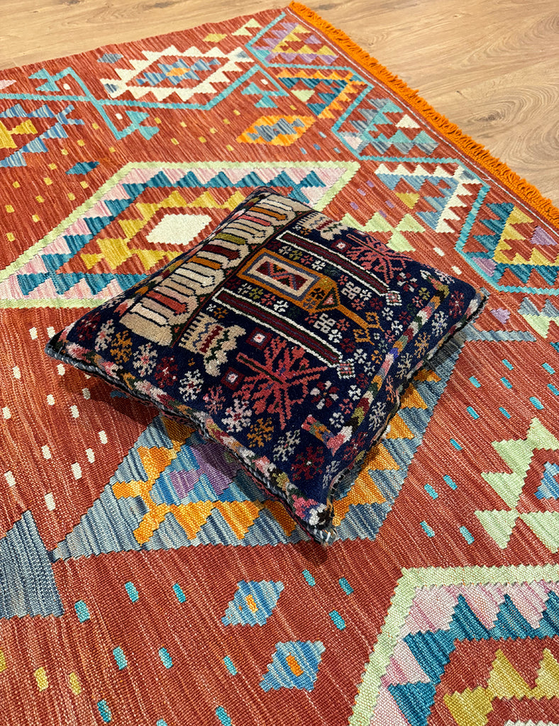 Nomadic Cushion | 45cm x 45cm ( 18" x 18") | Emma Mellor Handmade Rugs