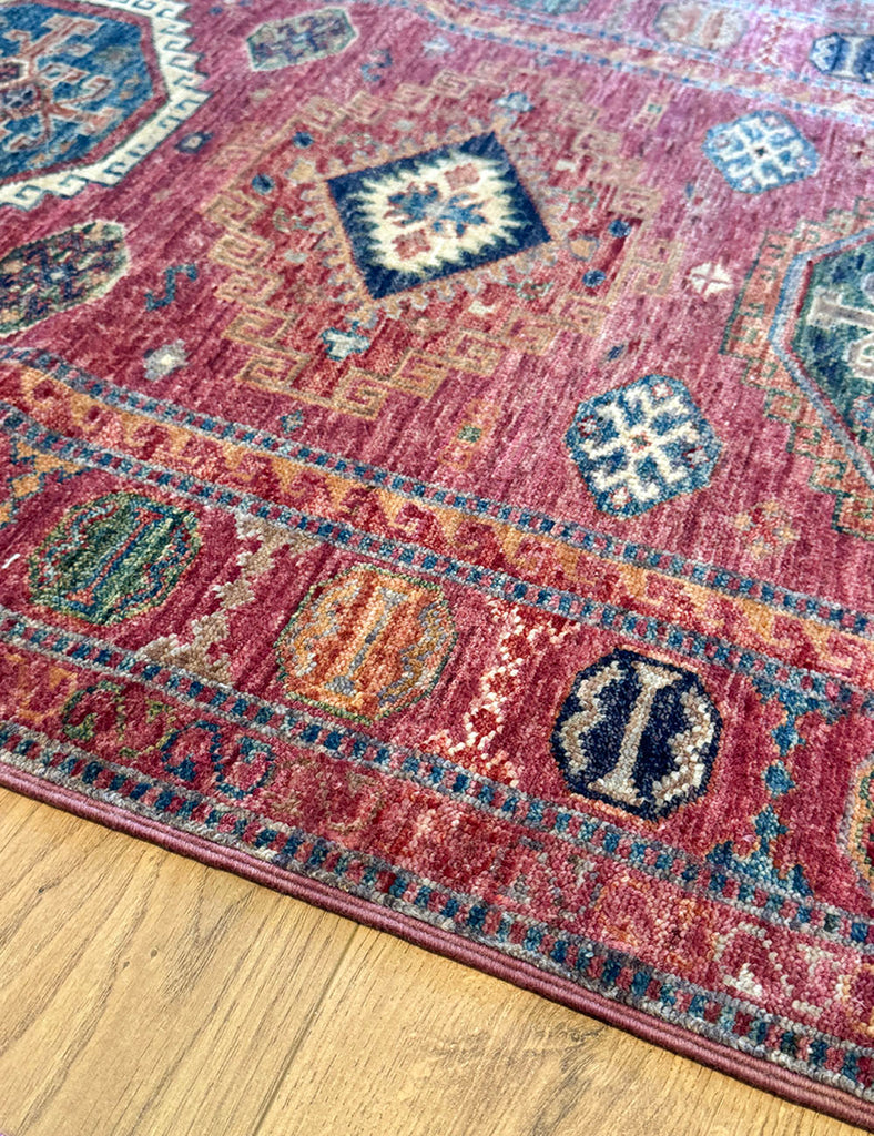 Dusty Rose Hall Runner | 307cm x 81cm | Gendje Rug | Emma Mellor Rugs