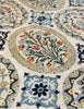 Garden Tile Rug - Handmade in Afghanistan with fine wool and natural dyes - Garden Tile Rugs | Emma Mellor Handmade Rugs London
