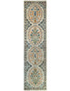 Suzani Garden Tile Hall Runner | 307cm x 80cm | Garden Tile | Emma Mellor Rugs