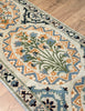 Suzani Garden Tile Hall Runner | 307cm x 80cm | Garden Tile | Emma Mellor Rugs
