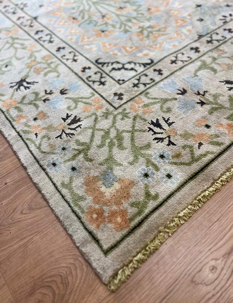 Garden Tile Rug |  305cm x 245cm | Suzani Rugs | Emma Mellor Rugs