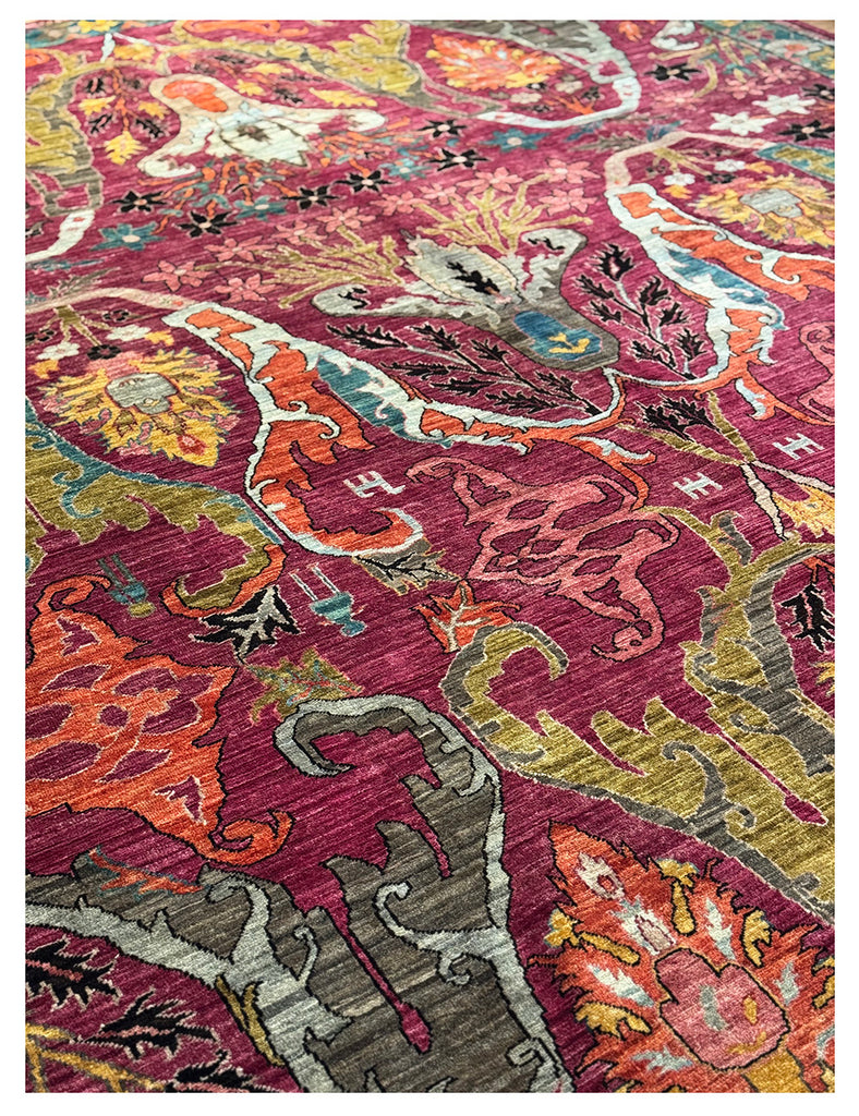 Garous Rug | 407cm x 300cm | Large Handmade Rugs | Emma Mellor Rugs