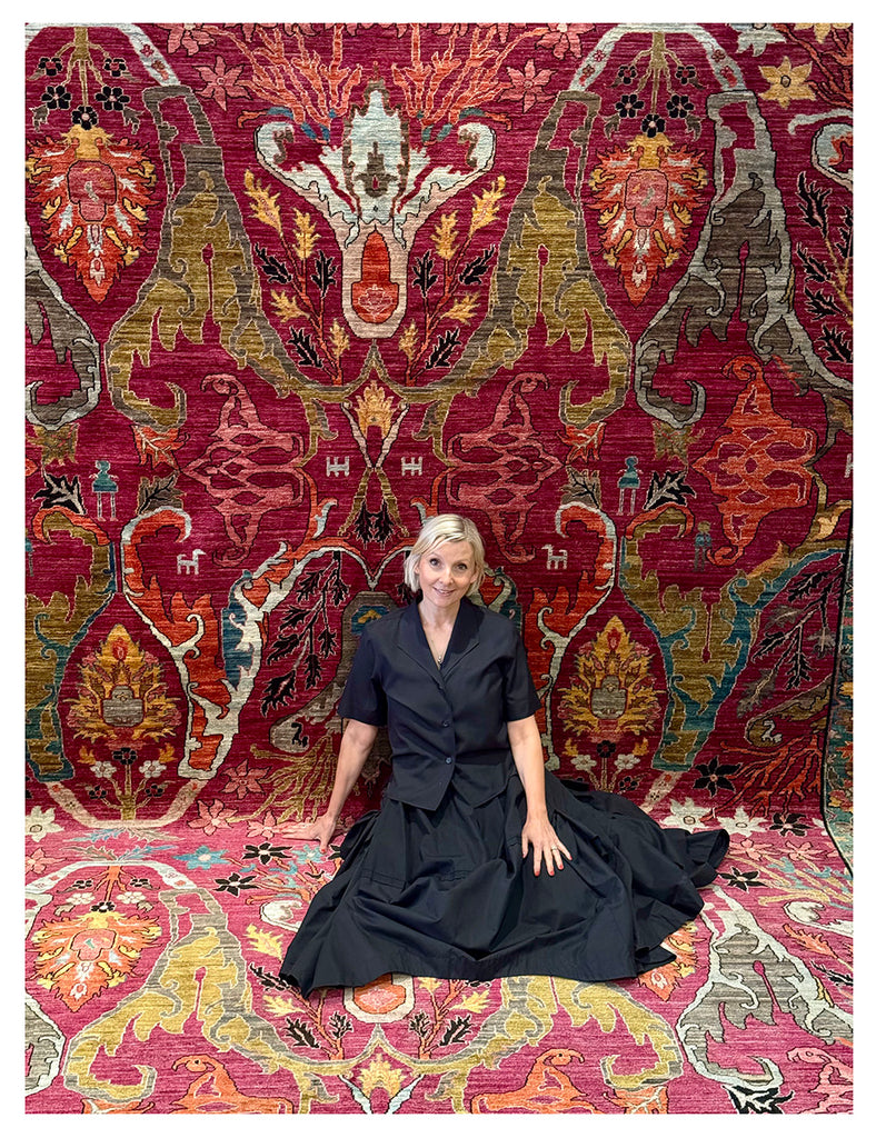 Garous Rug | 407cm x 300cm | Large Handmade Rugs | Emma Mellor Rugs