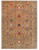 Tobacco Gendje Rug | 417cm x 302cm | Large | Emma Mellor Handmade Rugs