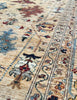 Biscuit Gendje Rug | 305cm x 200cm | Rugs | Emma Mellor Rugs