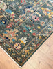 Forest Green Gendje Rug | 305cm x 250cm | Rugs | Emma Mellor Rugs