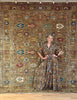 Dark Olive Gendje Rug | 310cm x 245cm | Emma Mellor Handmade Rugs