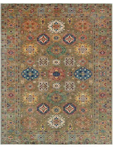 Gendje Rug | 466cm x 372cm | Large Rugs | Emma Mellor Handmade Rugs