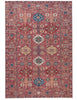 Raspberry Gendje Rug - This Gendje Rug was Handmade in Afghanistan with fine wool and natural dyes | Worldwide Shipping | Emma Mellor Handmade Rugs