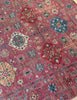 Raspberry Gendje Rug - This Gendje Rug was Handmade in Afghanistan with fine wool and natural dyes | Worldwide Shipping | Emma Mellor Handmade Rugs