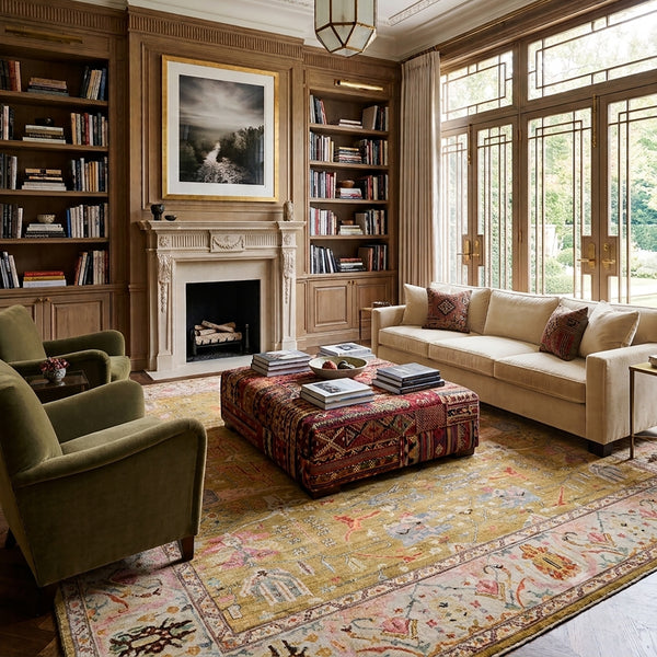 Karakul rug by Emma Mellor 