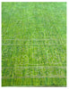 Green Goddess Rug | 290cm x 193cm | Rugs | Emma Mellor Handmade Rugs