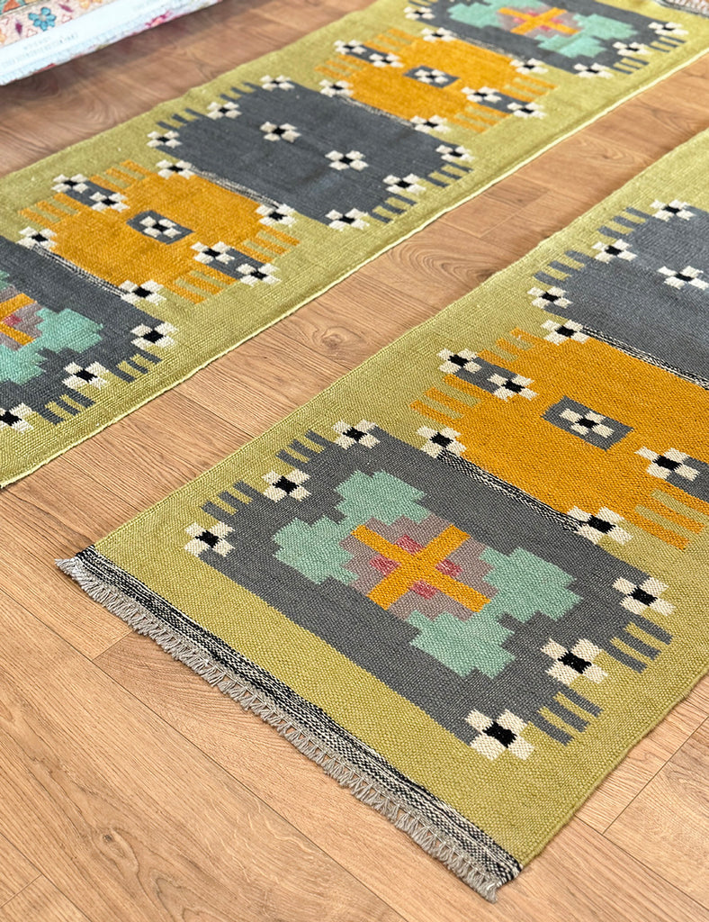 Scandinavian Kilim Runner | 183cm x 61cm | Rugs & Runners Emma Mellor