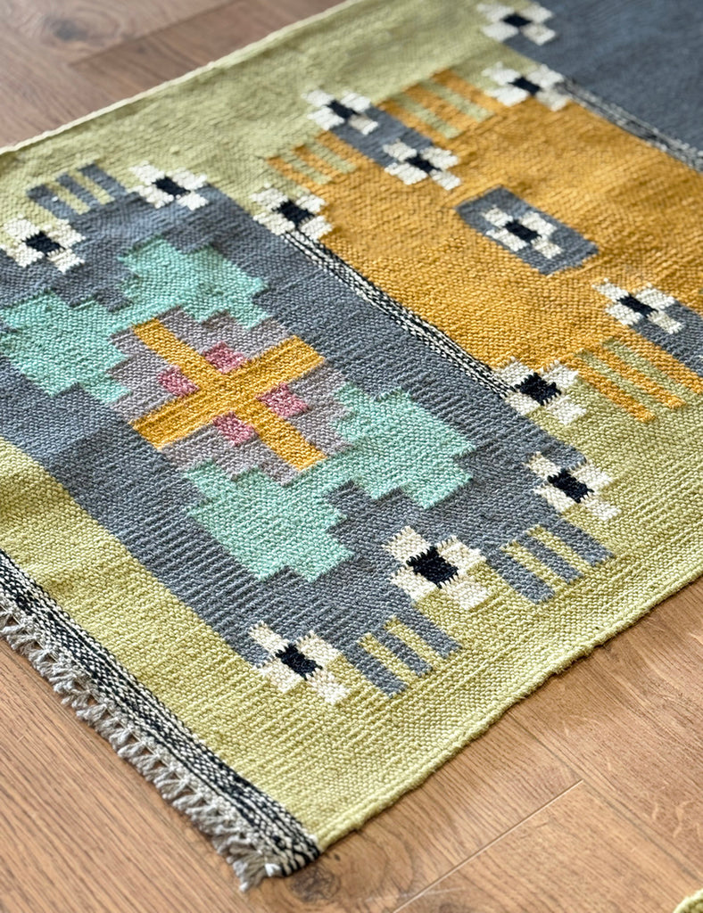 Scandinavian Kilim Runner | 184cm x 61cm | Rugs & Runners Emma Mellor