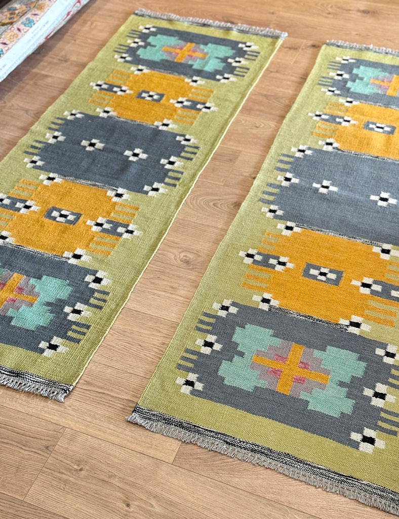 Scandinavian Kilim Runner | 184cm x 61cm | Rugs & Runners Emma Mellor