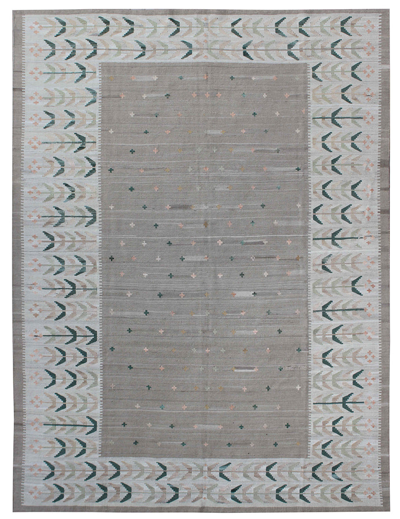Scandinavian Kilim | 344cm x 245cm | Scandinavian Design | Emma Mellor