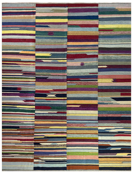 Scandinavian Design Ingaborg Kilim | 340cm x 266cm | Emma Mellor Rugs