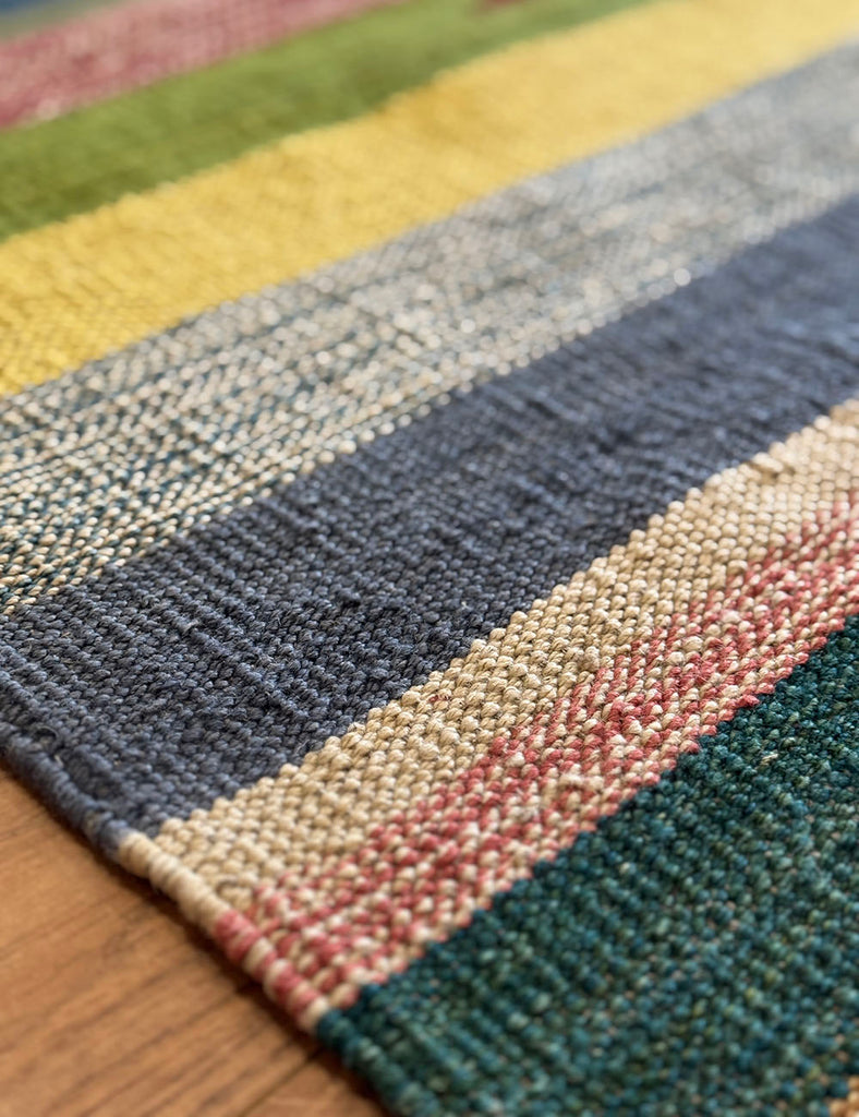 Scandinavian Design Ingaborg Kilim | 340cm x 266cm | Emma Mellor Rugs