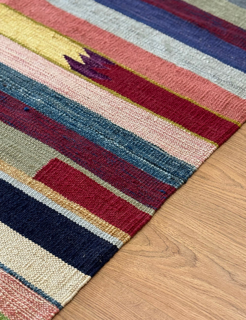 Scandinavian Design Ingaborg Kilim | 340cm x 266cm | Emma Mellor Rugs