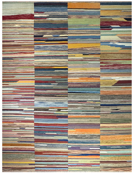 Scandinavian Design Ingaborg Kilim | 350cm x 258cm | Emma Mellor Rugs