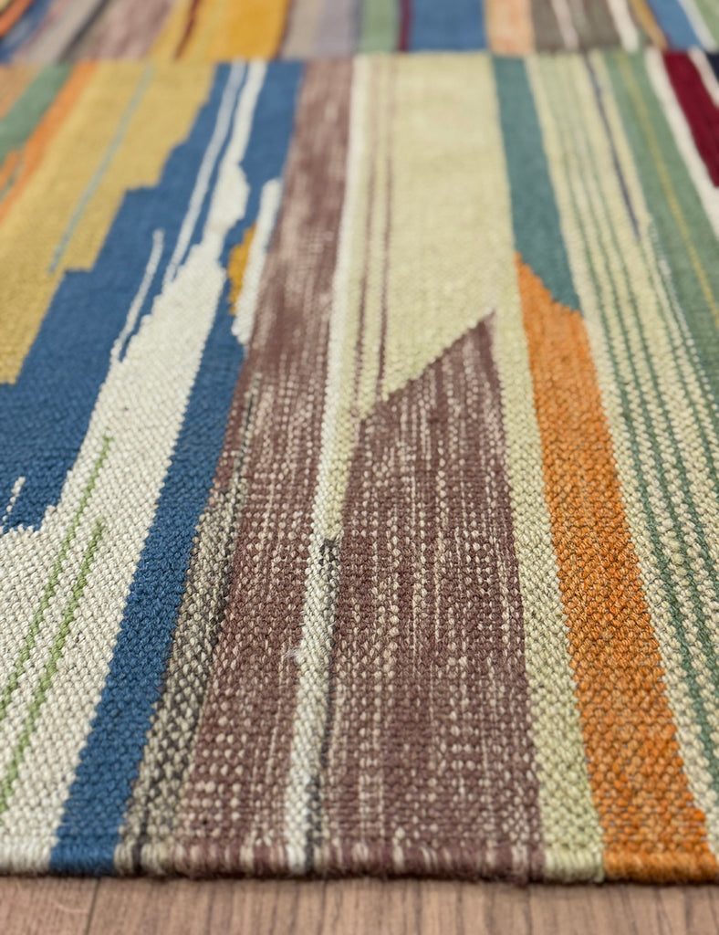 Scandinavian Design Ingaborg Kilim | 350cm x 258cm | Emma Mellor Rugs