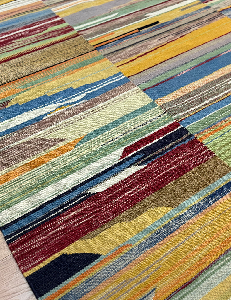 Scandinavian Design Ingaborg Kilim | 350cm x 258cm | Emma Mellor Rugs