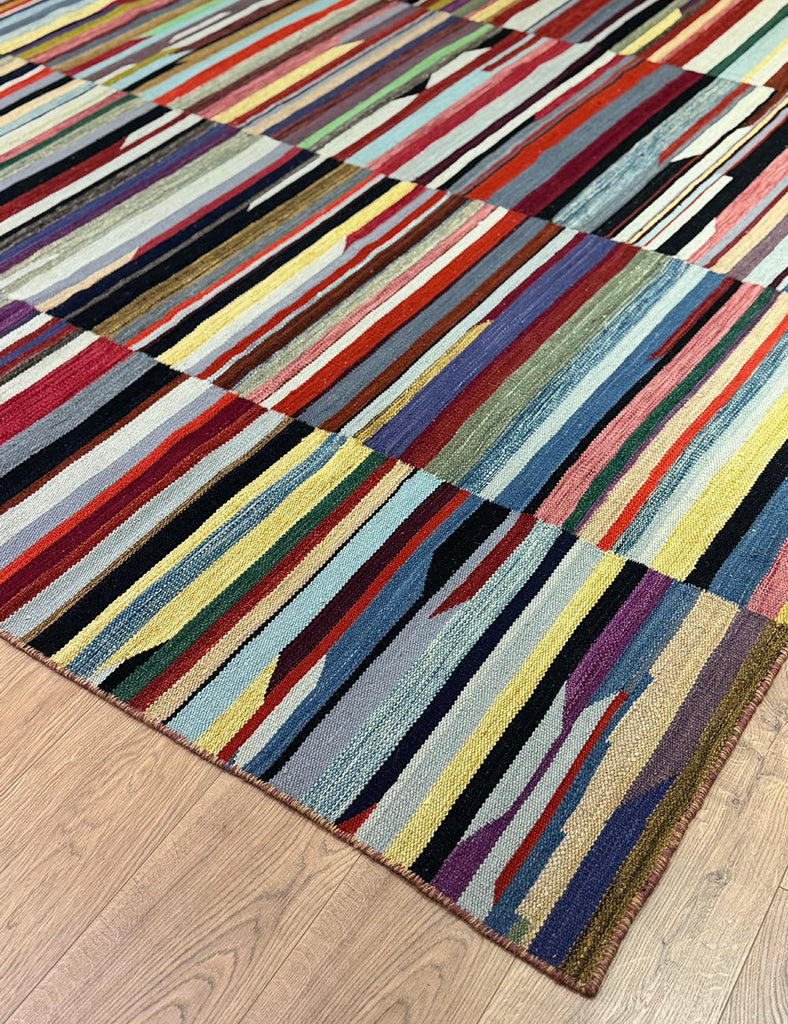 Scandinavian Design Ingaborg Kilim | 346cm x 255cm | Emma Mellor Rugs