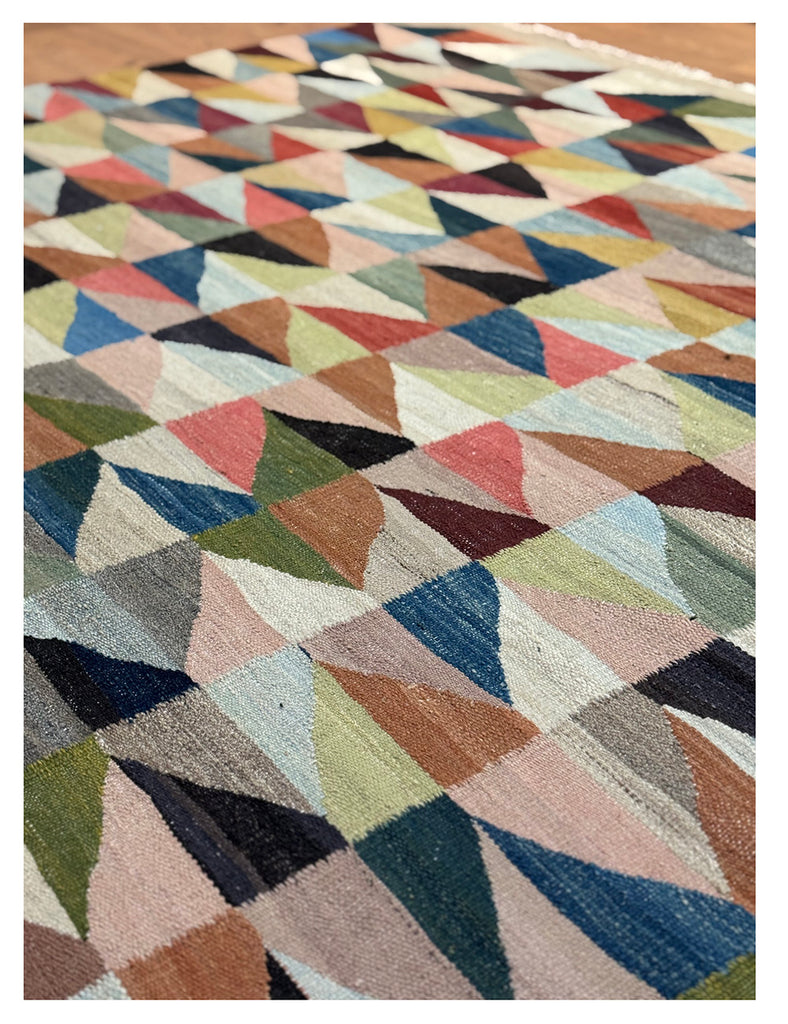 Scandinavian Design Ingaborg Kilim |  296cm x 203cm | Emma Mellor Rugs