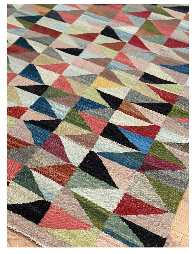 Scandinavian Design Ingaborg Kilim |  296cm x 203cm | Emma Mellor Rugs