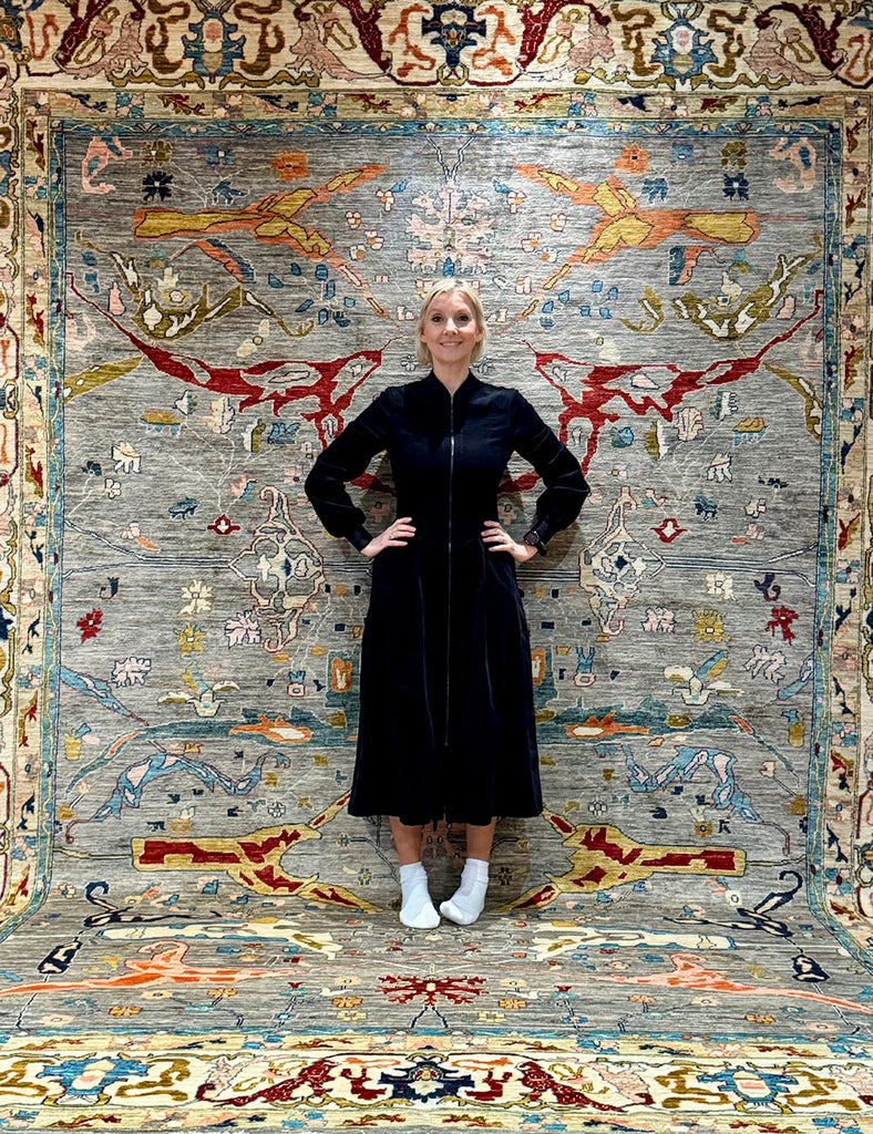 Karakul Rug | 412cm x 305cm | Large Handmade Rugs | Emma Mellor Rugs