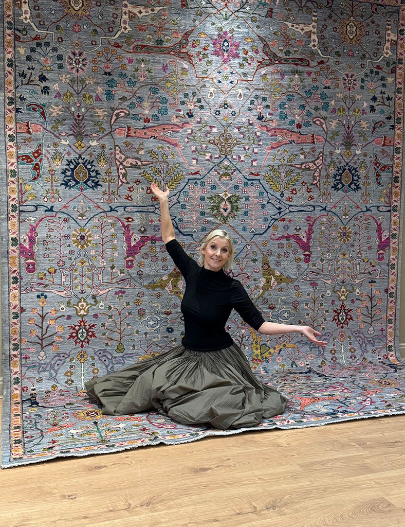 Karakul Rug | 361cm x 280cm | Large Handmade Rugs | Emma Mellor Rugs