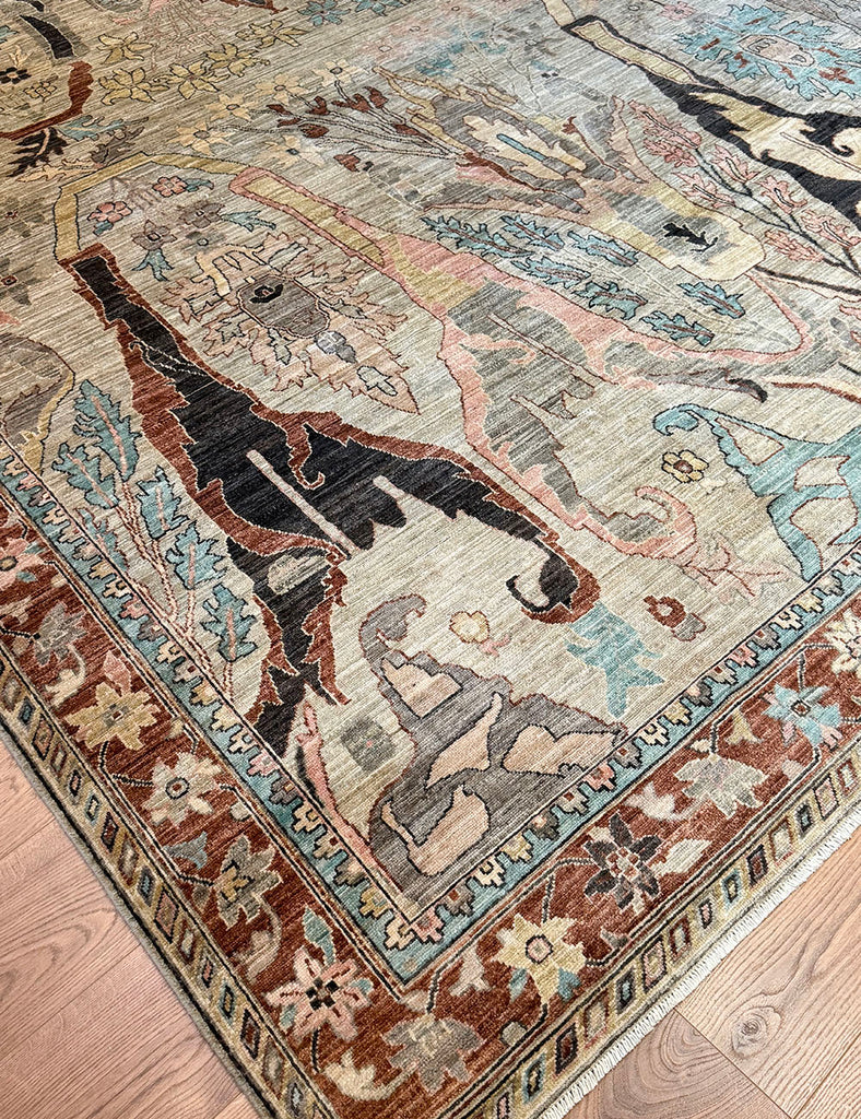 Karakul Rug | 366cm x 273cm | Large Handmade Rugs | Emma Mellor Rugs