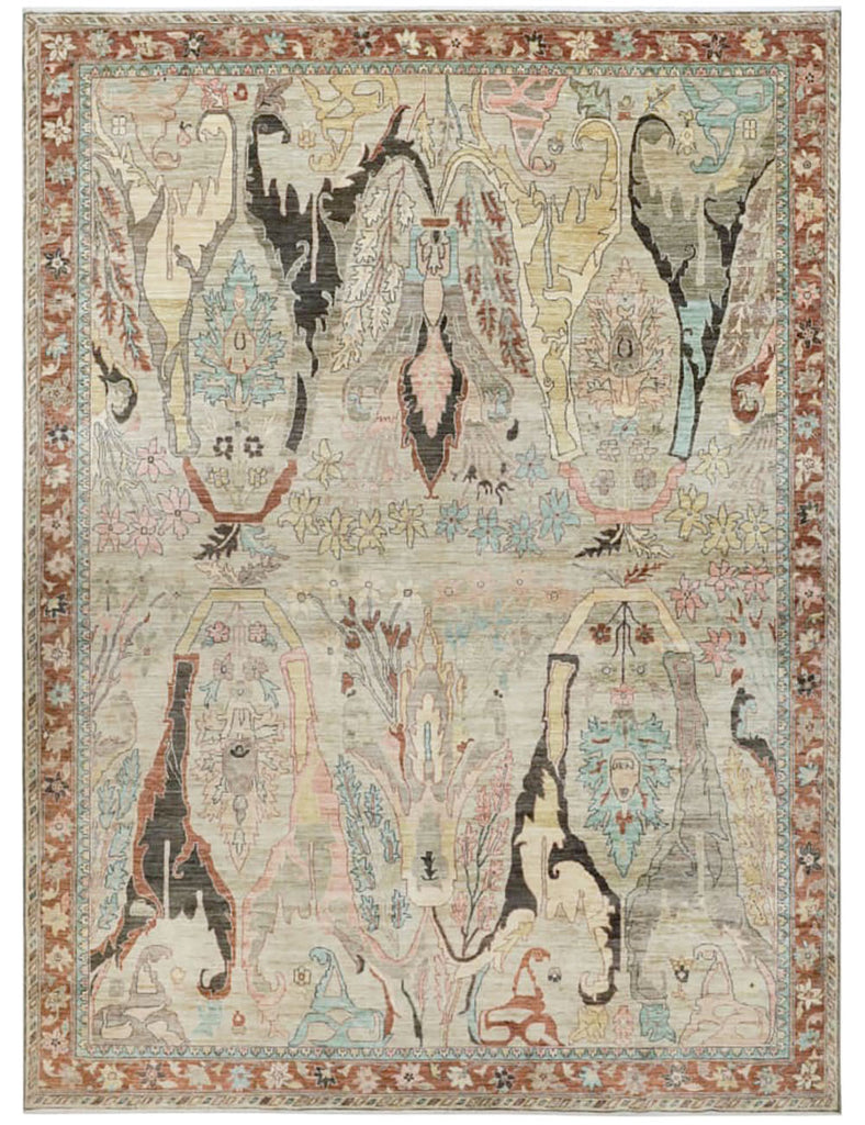 Karakul Rug | 366cm x 273cm | Large Handmade Rugs | Emma Mellor Rugs