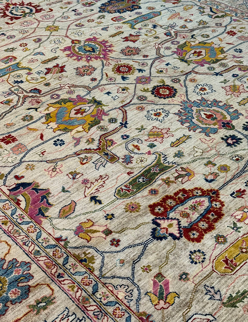 Karakul Rug | 364cm x 273cm | Large Handmade Rugs | Emma Mellor Rugs