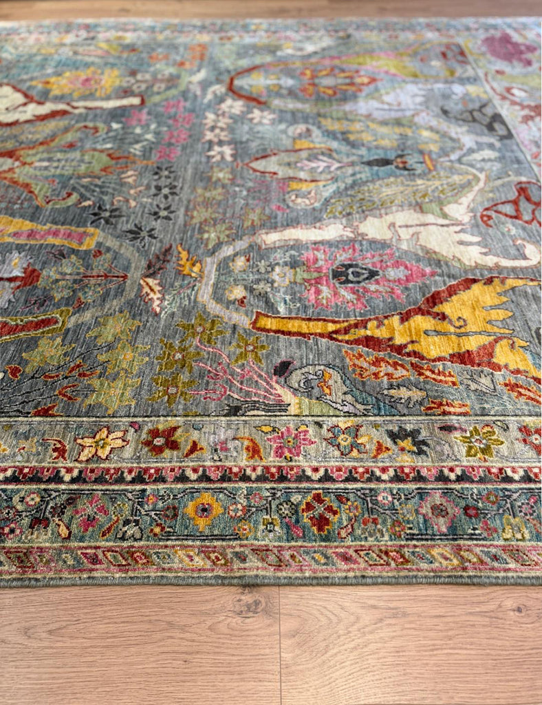 Handmade Karakul rug by EMMA MELLOR