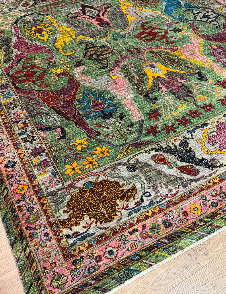 Karakul Rug | 296cm x 245cm | Large Handmade Rugs | Emma Mellor Rugs
