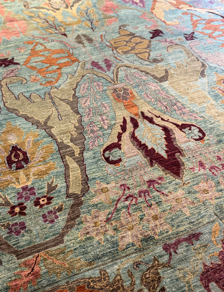 Karakul Rug |  416cm x 305cm  | Large Handmade Rugs | Emma Mellor Rugs