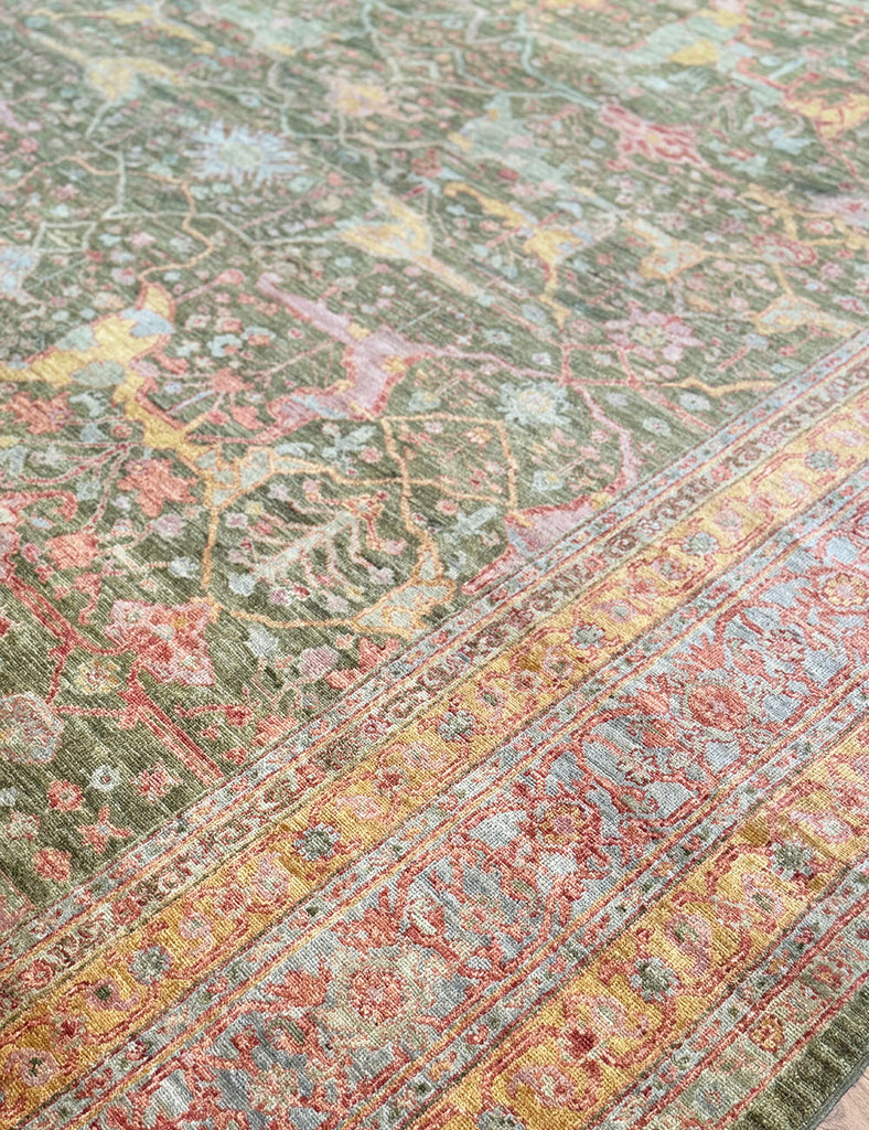 Karakul Rug | 324cm x 300cm | Large Handmade Rugs | Emma Mellor Rugs