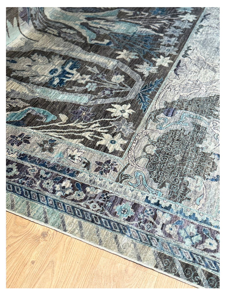 Karakul Rug | 424cm x 303cm | Large Handmade Rugs | Emma Mellor Rugs