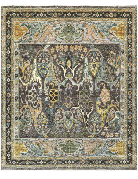 Karakul Rug | 295cm x 248cm  | Large Handmade Rugs | Emma Mellor Rugs
