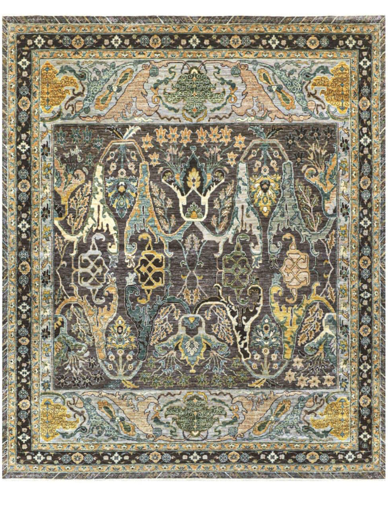 Karakul Rug | 295cm x 248cm  | Large Handmade Rugs | Emma Mellor Rugs