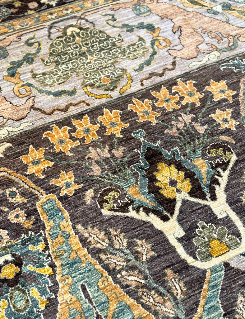 Karakul Rug | 295cm x 248cm  | Large Handmade Rugs | Emma Mellor Rugs