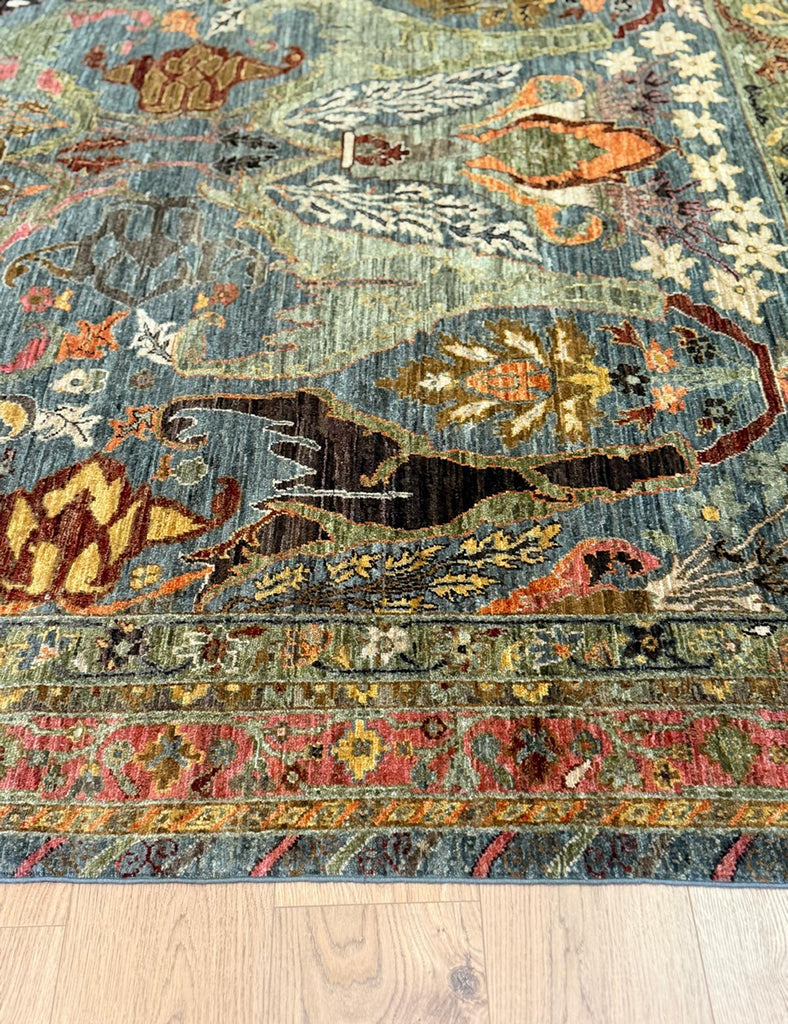 BARNABY PINK & SAGE KARAKUL - 308cm x 247cm (10'1 x 8'1)
