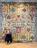 Karakul Rug | 295cm x 248cm  | Large Handmade Rugs | Emma Mellor Rugs