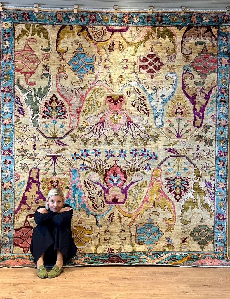 Karakul Rug | 295cm x 248cm  | Large Handmade Rugs | Emma Mellor Rugs