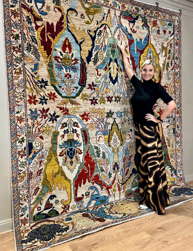 Karakul Rug | 300cm x 245cm | Large Handmade Rugs | Emma Mellor Rugs