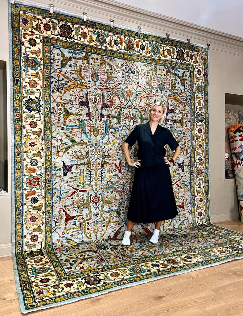 Karakul Rug | 369cm x 275cm | Large Handmade Rugs | Emma Mellor Rugs