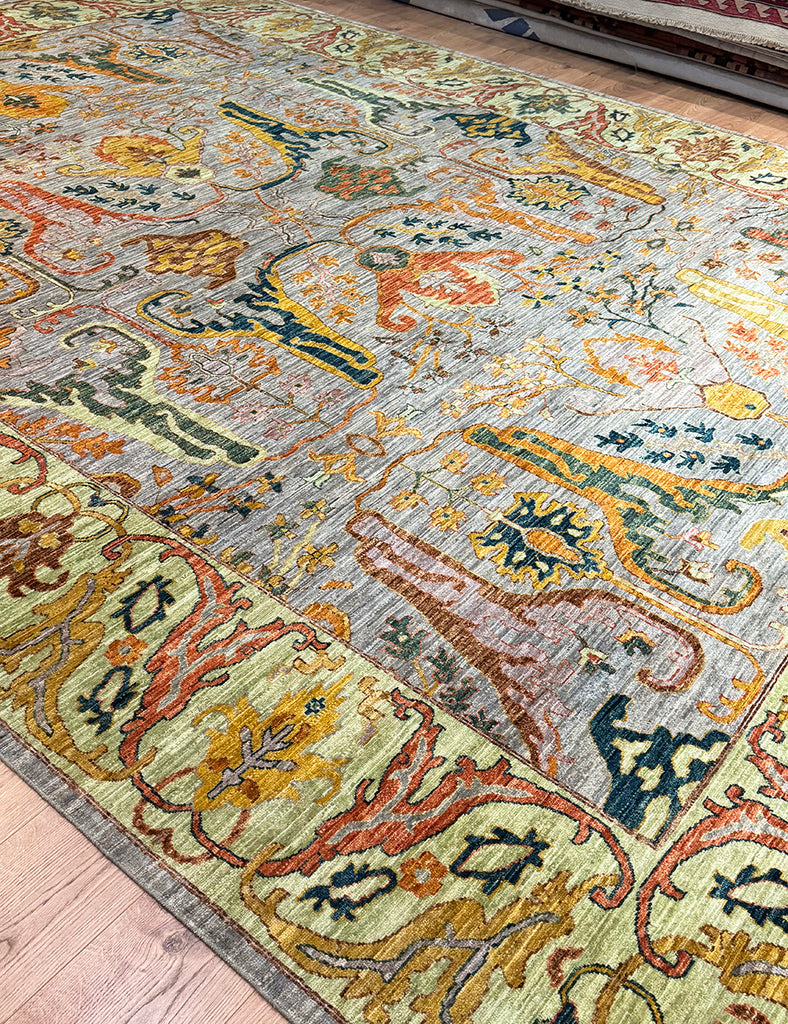 Karakul Rug | 424cm x 308cm | Large Handmade Rugs | Emma Mellor Rugs