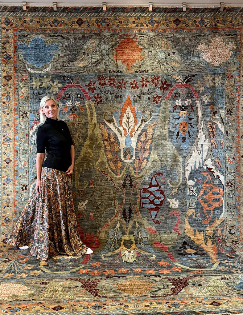 Karakul Rug in Barnaby | Emma Mellor Handmade Rugs London